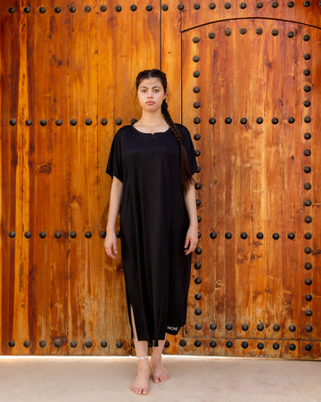 SOFIA - Le modèle robe 2 pièces | noire