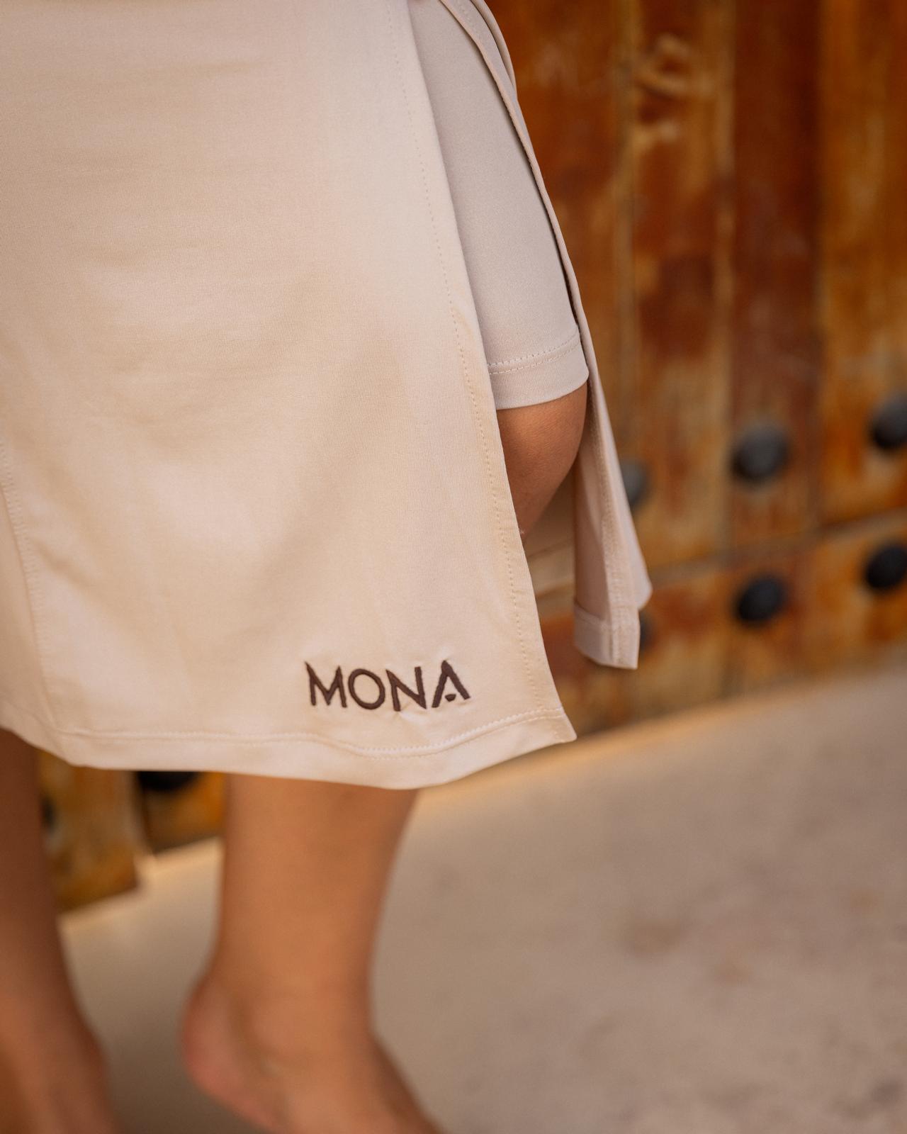 SOFIA - Le modèle robe 2 pièces |beige